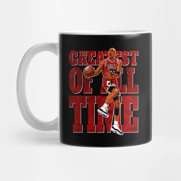 Michael Jordan 23 - The Greatest Off All Time by Indiecate